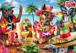 Anatolian – Dogs Drinking Smoothies 1000 Piece Puzzle