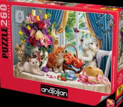 Anatolian – Fluffy Kittens in the Living Room 260 Piece Puzzle