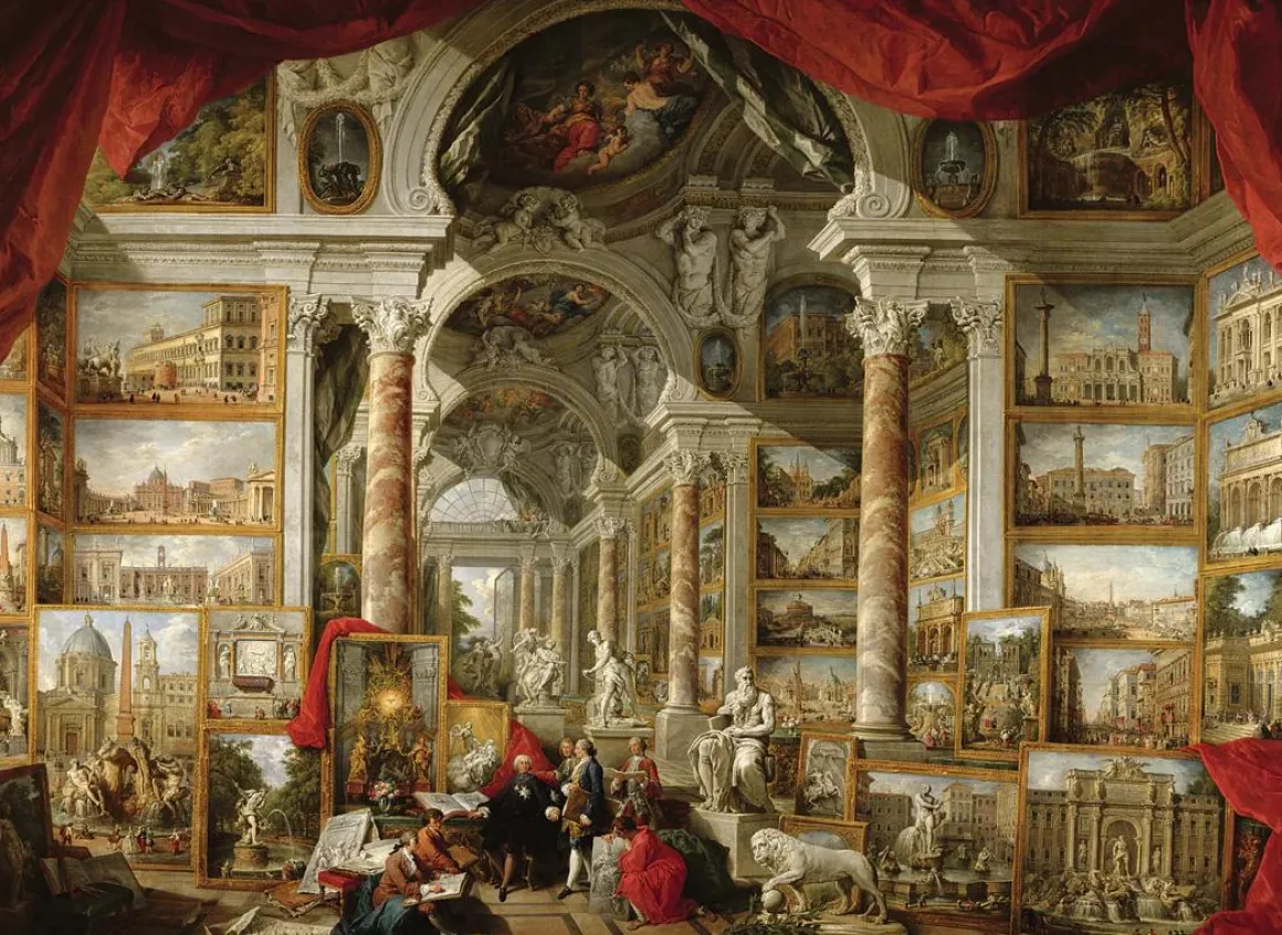 Anatolian – Gallery with Views of Modern Rome 4000 Piece Puzzle