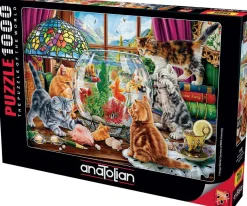 Anatolian – Kittens and Aquarium 1000 Piece Puzzle