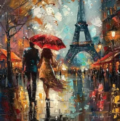Anatolian – Love in Paris 1024 Piece Puzzle
