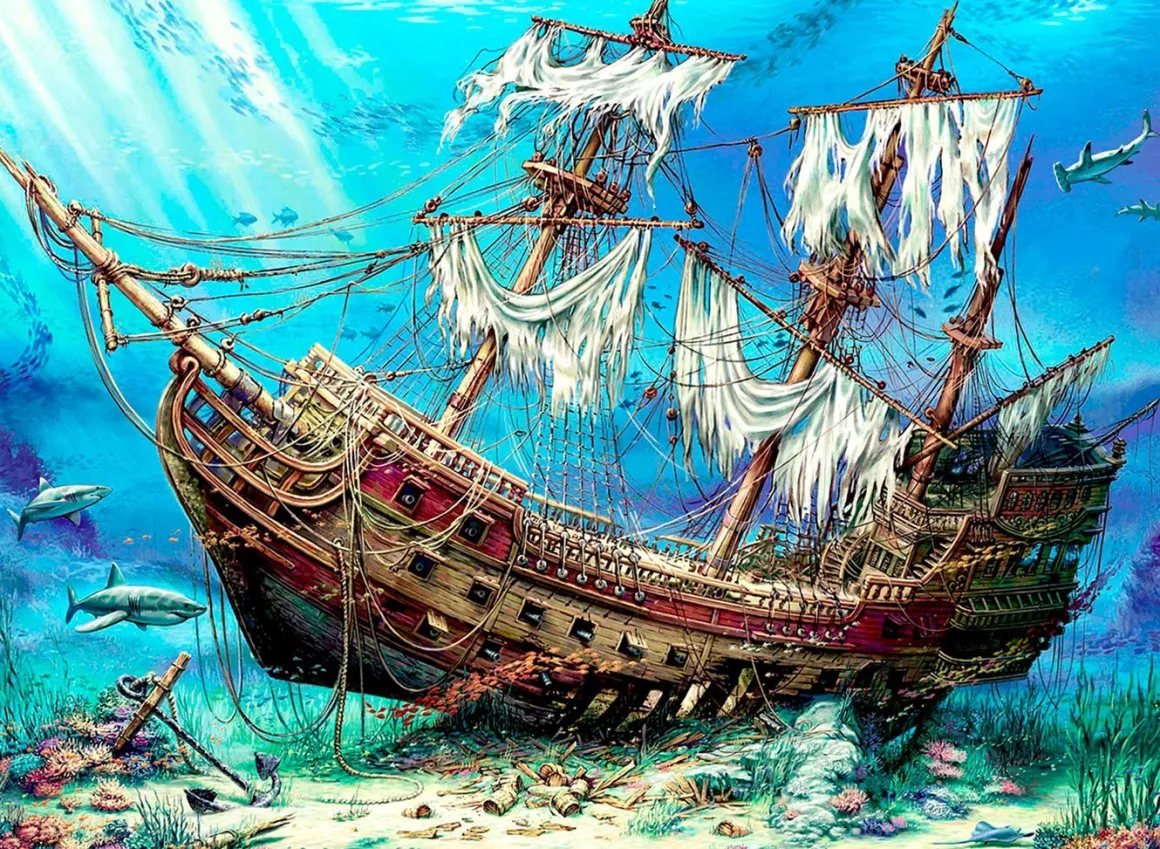 Anatolian – Shipwreck Sea 1500 Piece Puzzle