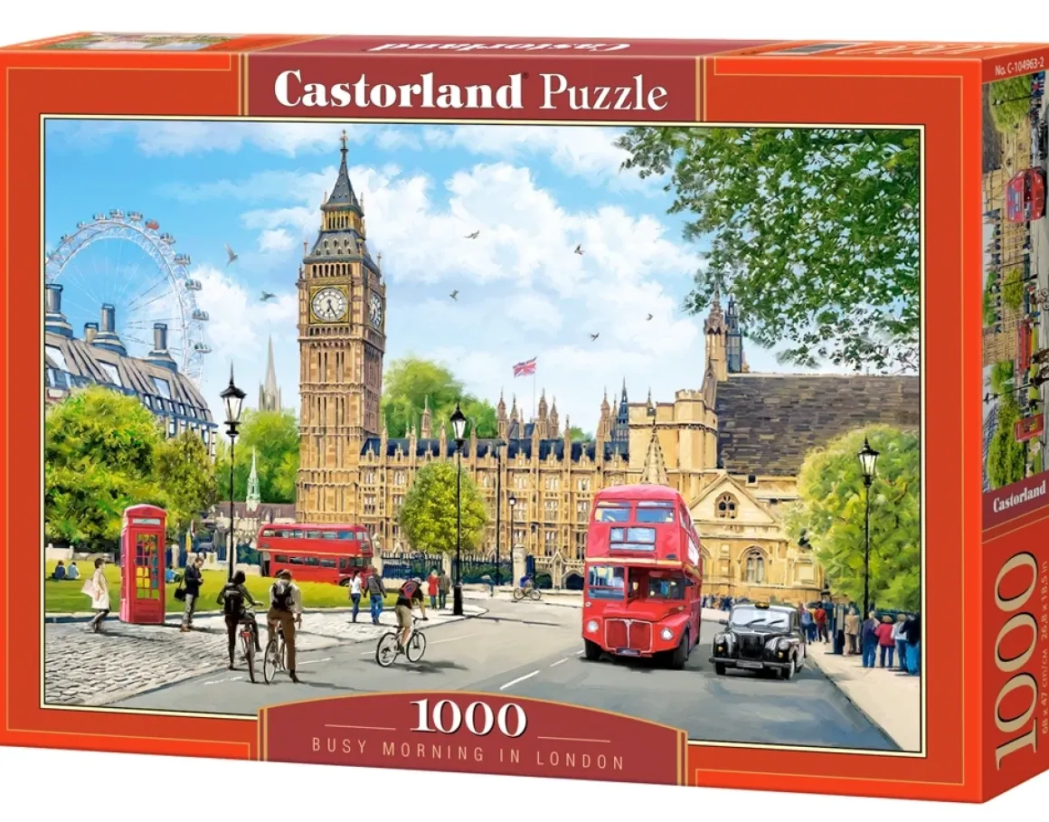 Castorland – Busy Morning in London 1000 Piece Puzzle