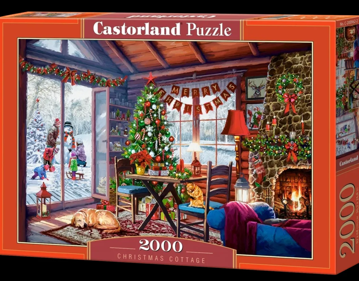 Castorland – Christmas Cottage 2000 Piece Puzzle