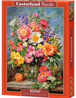 Castorland – June Flowers in Radiance 1000 Piece Puzzle