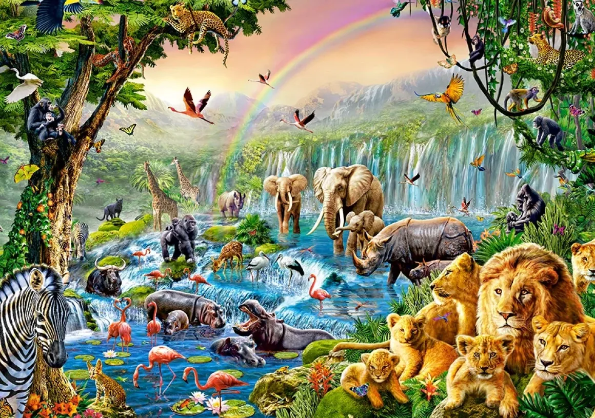 Castorland – Jungle River 500 Piece Jigsaw Puzzle