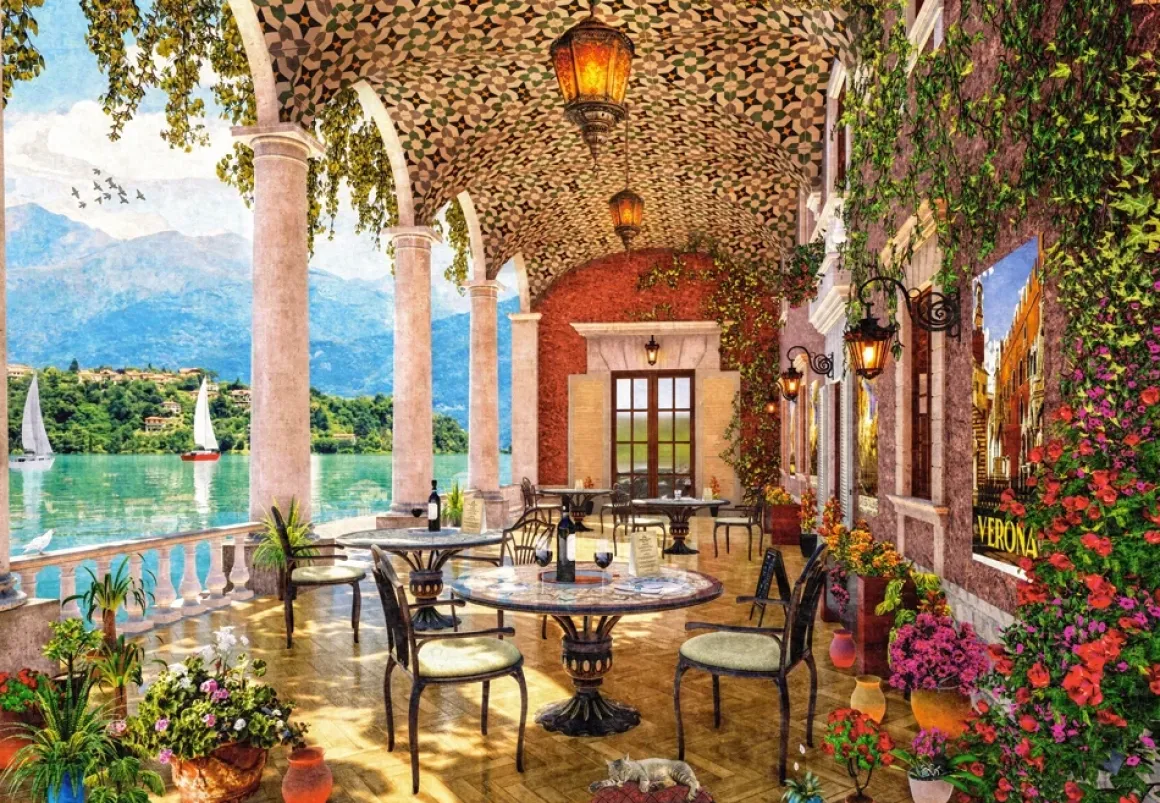 Castorland – Lakeside Terrace 1500 Piece Puzzle
