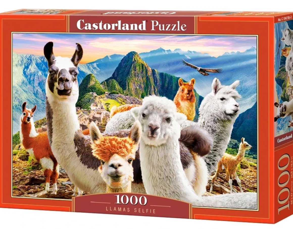 Castorland – Llamas Selfie 1000 Piece Puzzle