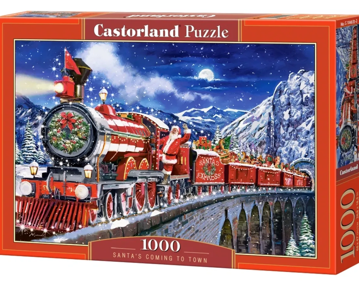 Castorland – Santa’s Coming to Town 1000 Piece Puzzle