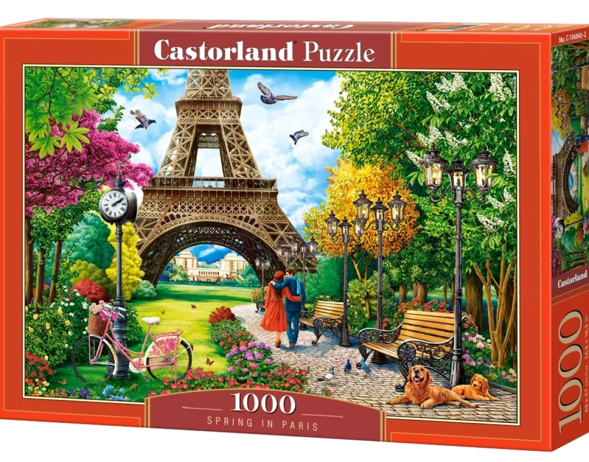 Castorland – Spring in Paris 1000 Piece Puzzle