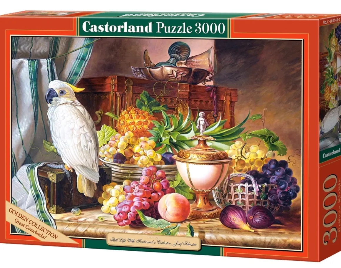 Castorland – Still Life with Fruit and a Cockatoo 3000 Piece Puzzle