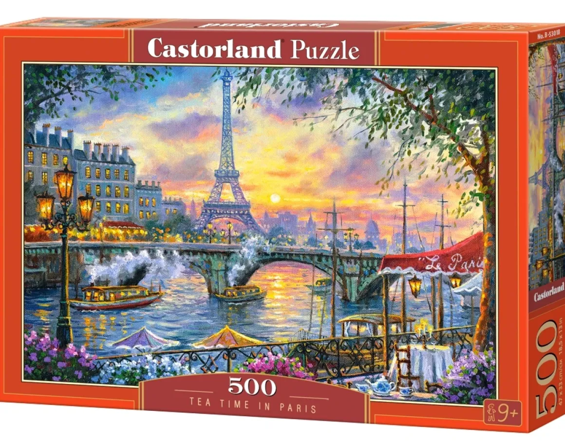 Castorland – Tea Time in Paris 500 Piece Puzzle