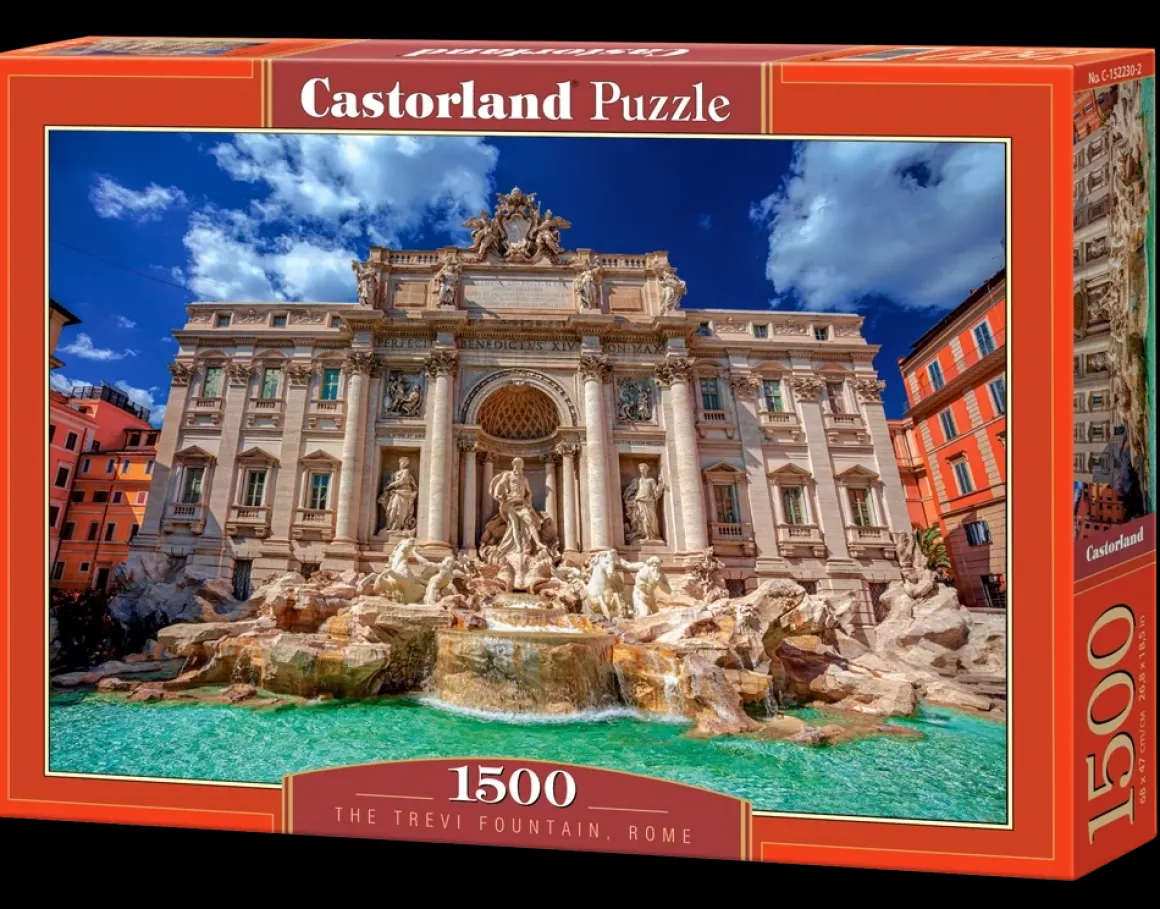 Castorland – The Trevi Fountain, Rome 1500 Piece Puzzle