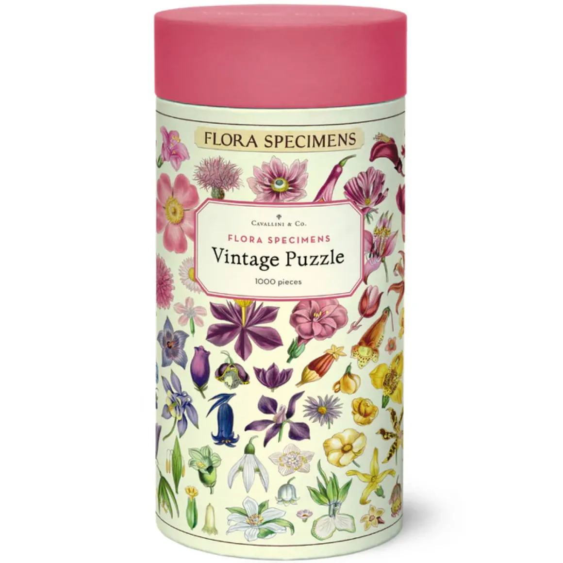 Cavallini & Co – Vintage Puzzle – Flora Specimans 1000 Piece Puzzle