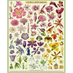 Cavallini & Co – Vintage Puzzle – Flora Specimans 1000 Piece Puzzle
