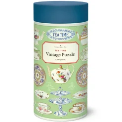 Cavallini & Co – Vintage Puzzle – Tea Time 1000 Piece Puzzle