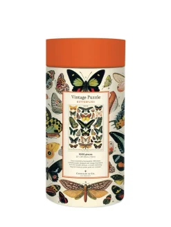 Cavallini & Co – Vintage Puzzle- Butterflies 1000 Piece