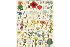 Cavallini & Co – Vintage Puzzle – Wildflowers 1000 Piece Puzzle