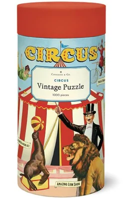 Cavallini & Co – Vintage Puzzle – Circus 1000 Piece Puzzle