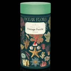 Cavallini & Co – Vintage Puzzle – Ocean Flora 1000 Piece Puzzle