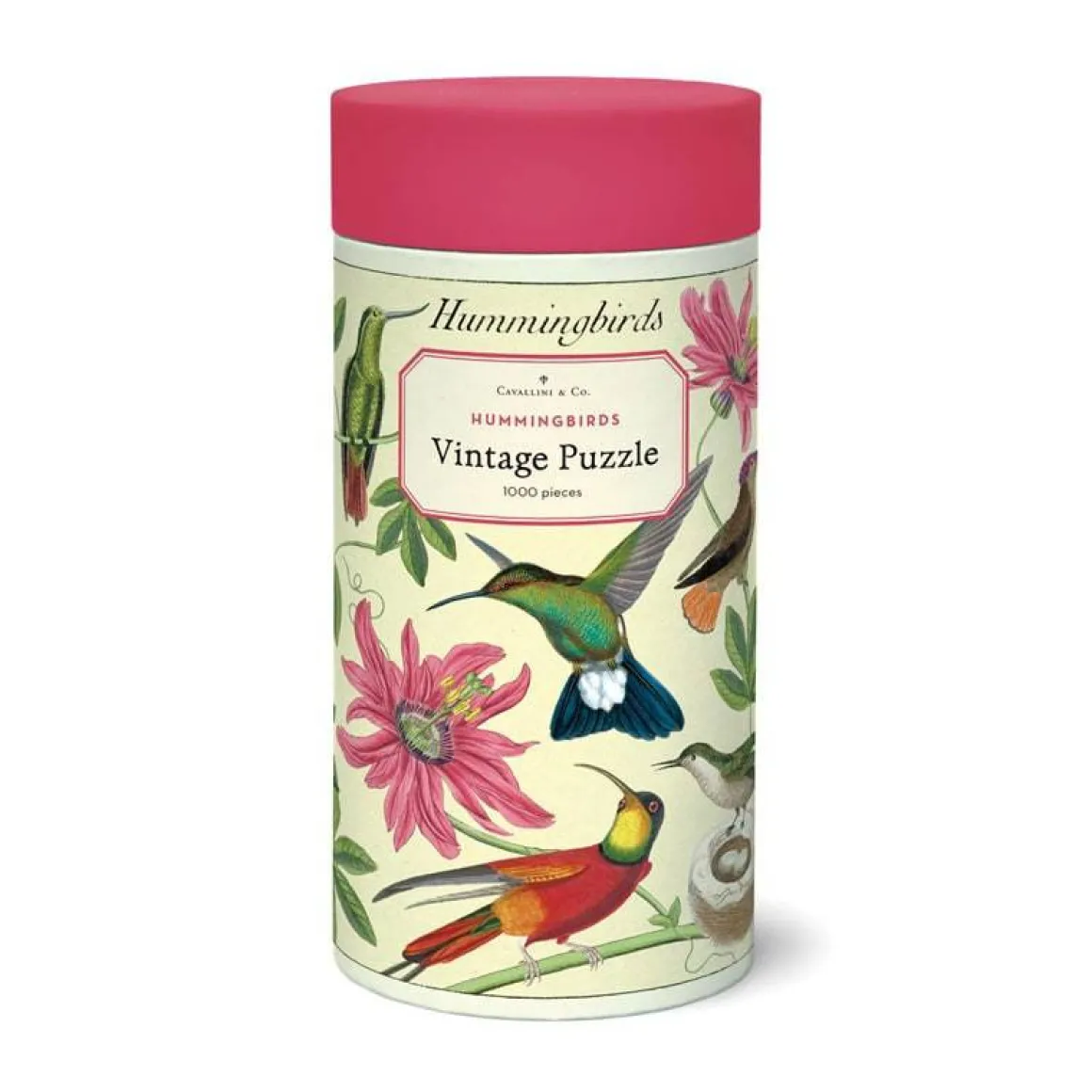 Cavallini Hummingbirds 1000 Piece Puzzle
