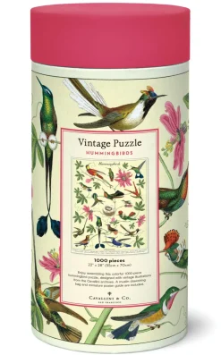 Cavallini Hummingbirds 1000 Piece Puzzle
