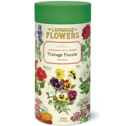 Cavallini Language of Flowers 1000 Piece Puzzle