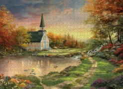 Ceaco – Thomas Kinkade – Chapel of Reflection 1000 Piece Puzzle