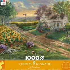 Ceaco – Thomas Kinkade – Sunflower Fields 1000 Piece Puzzle