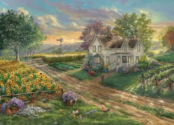 Ceaco – Thomas Kinkade – Sunflower Fields 1000 Piece Puzzle