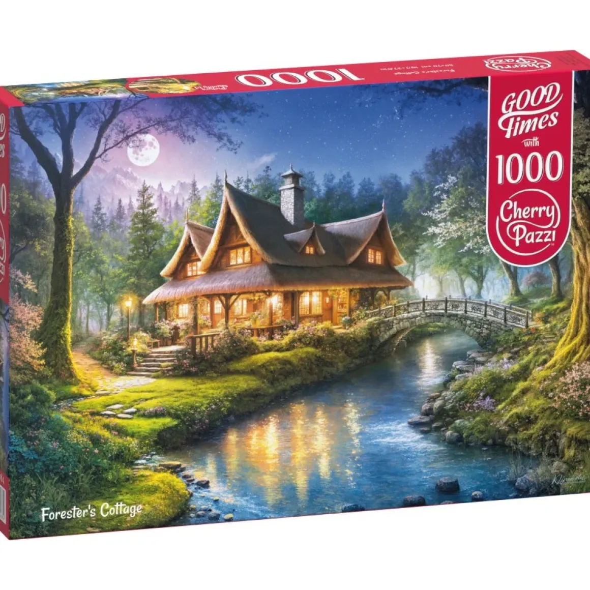 Cherry Pazzi – Foresters Cottage 1000 Piece Puzzle