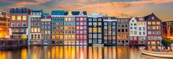 Clementoni – Bright Amsterdam (Panoramic) 1000 Piece Puzzle