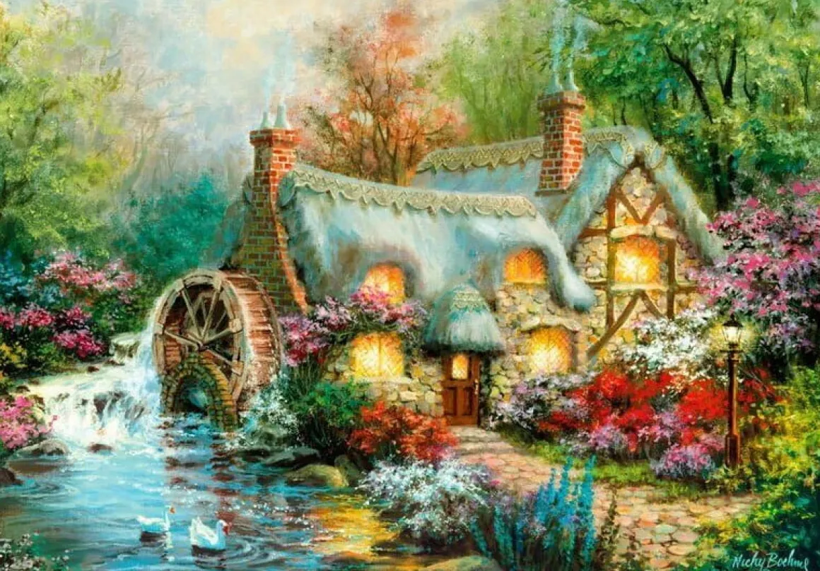 Clementoni – Country Retreat 1500 Piece Puzzle