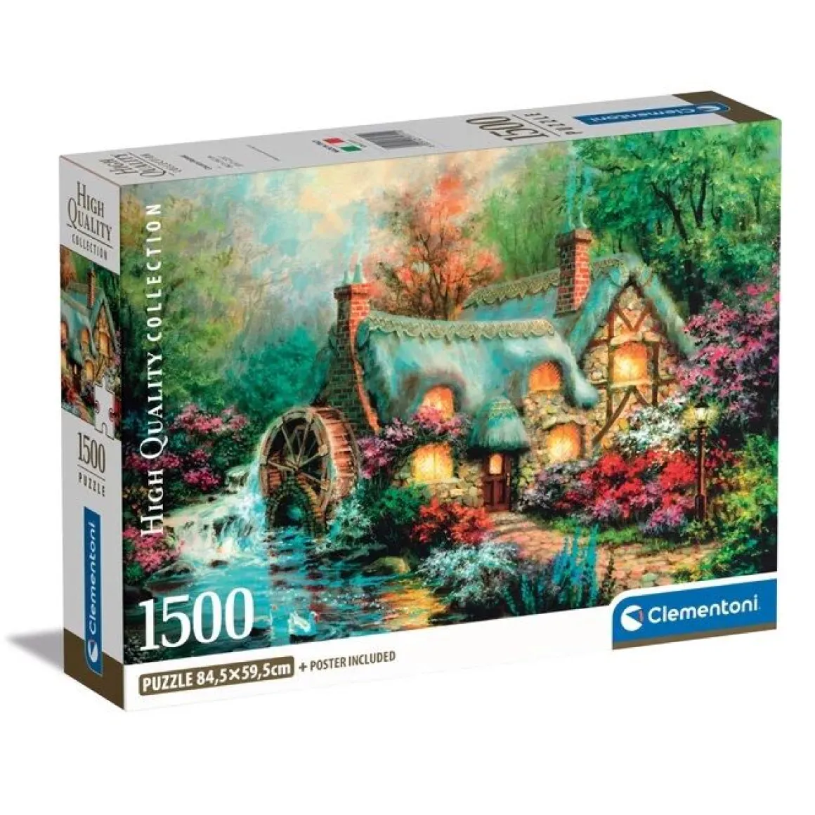 Clementoni – Country Retreat 1500 Piece Puzzle