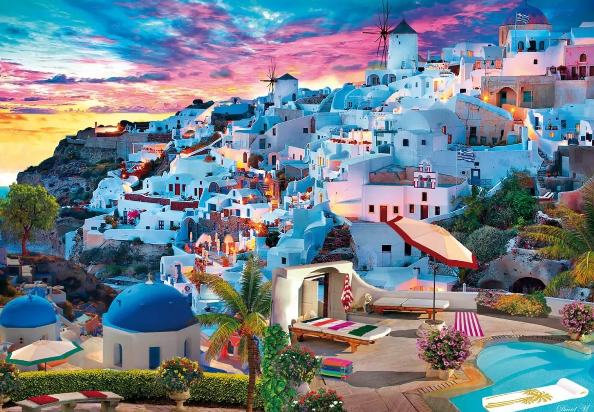 Clementoni – Greece View 500 Piece Puzzle