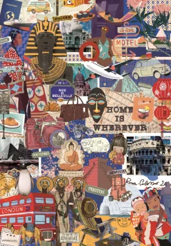 Clementoni – More is More, Travel & Cultures 1000 Piece Puzzle