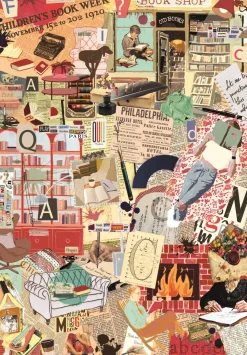 Clementoni – More is More, Books & Writing 1000 Piece Puzzle