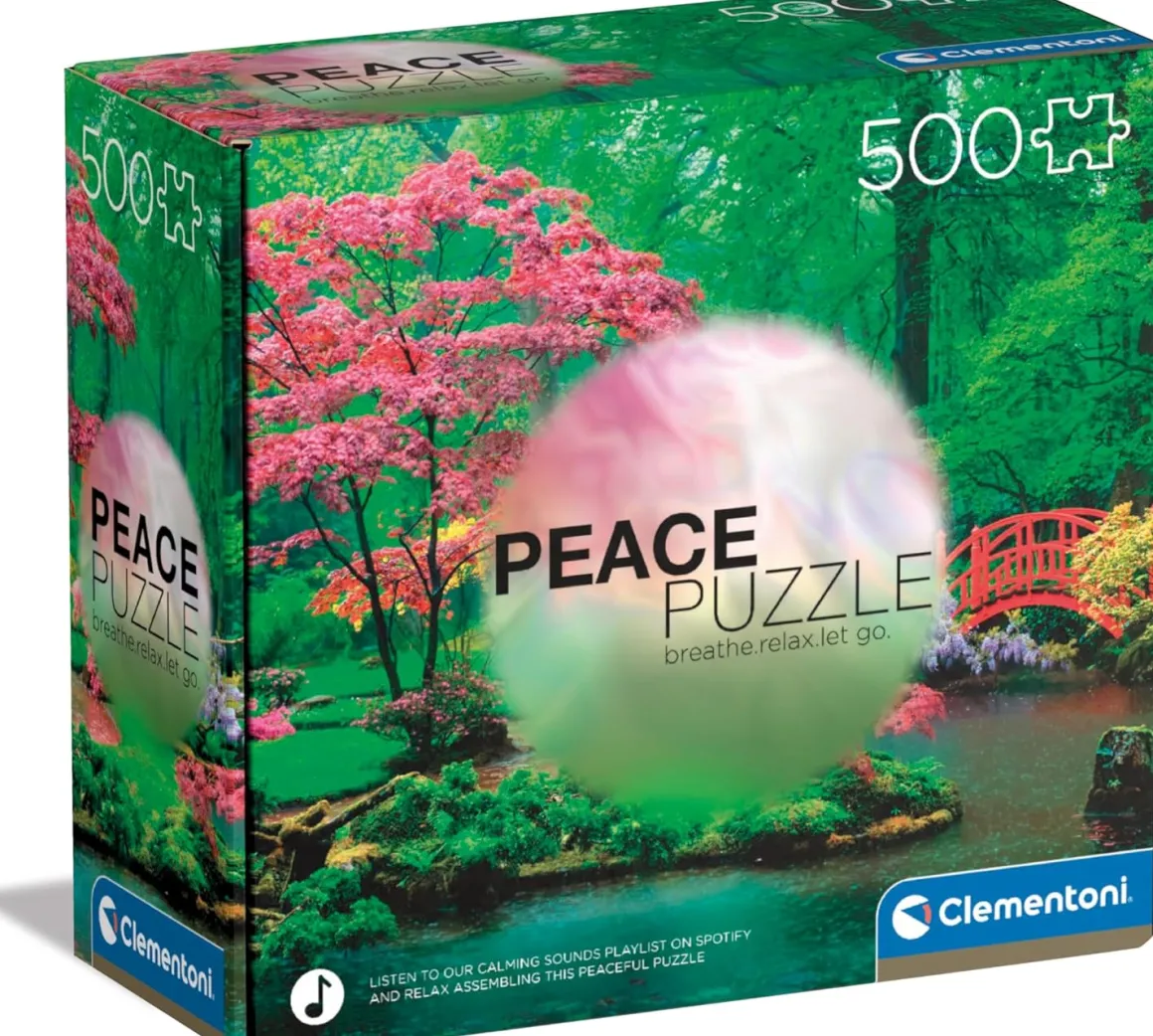 Clementoni – Peace Raindrops Lullaby 500 Piece Puzzle