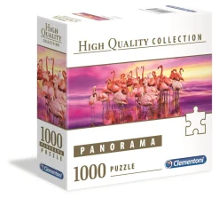 Clementoni – Pink Flamingo Dance 1000 Piece Puzzle