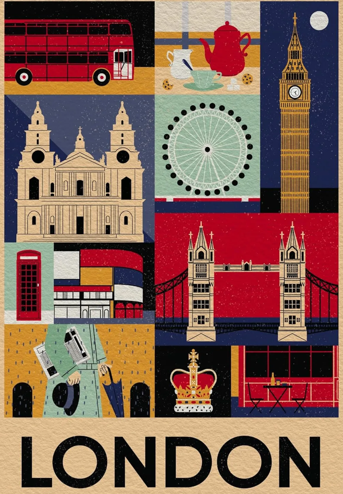 Clementoni – Style in the City, London 1000 Piece Puzzle