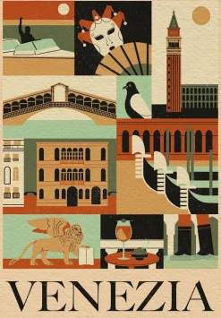 Clementoni – Style in the City, Venice 1000 Piece Puzzle