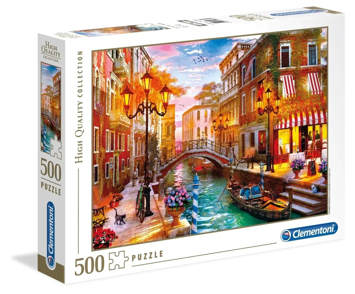 Clementoni – Sunset over Venice 500 Piece Puzzle