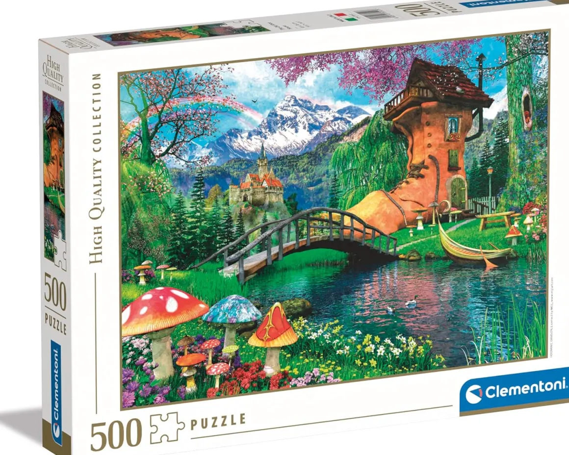 Clementoni – The Old Shoe House 500 Piece Puzzle