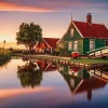 Clementoni – Zaanse Schans 1500 Piece Puzzle