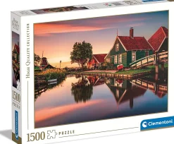 Clementoni – Zaanse Schans 1500 Piece Puzzle