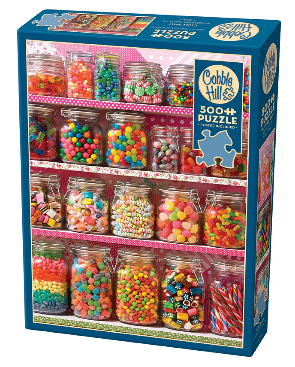 Cobble Hill – Candy Shelf 500 Piece Puzzle