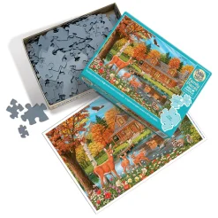 Cobble Hill – Cottage Pond 350 Piece Family Puzzle