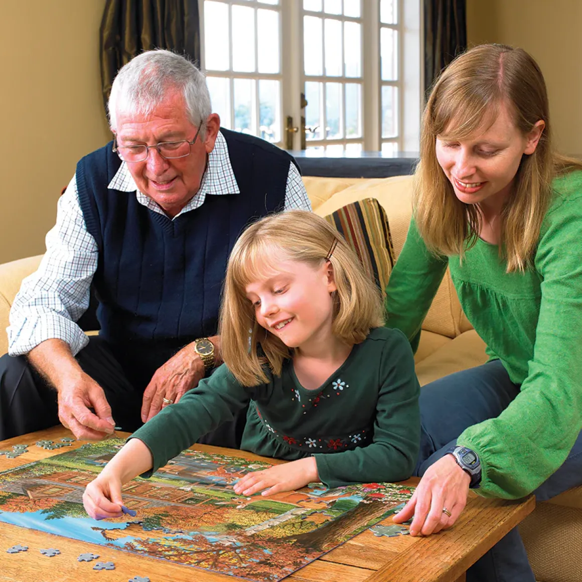 Cobble Hill – Cottage Pond 350 Piece Family Puzzle