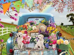 Cobble Hill – Country Truck in Spring 500 Piece Puzzle