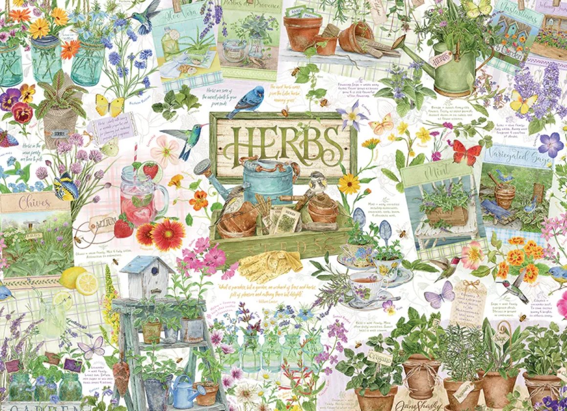 Cobble Hill – Herb Garden 1000 Piece Puzzle
